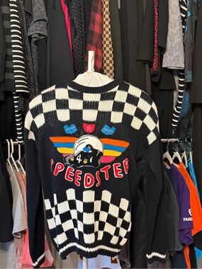 1980s Gitano "Speedster" racing sweater